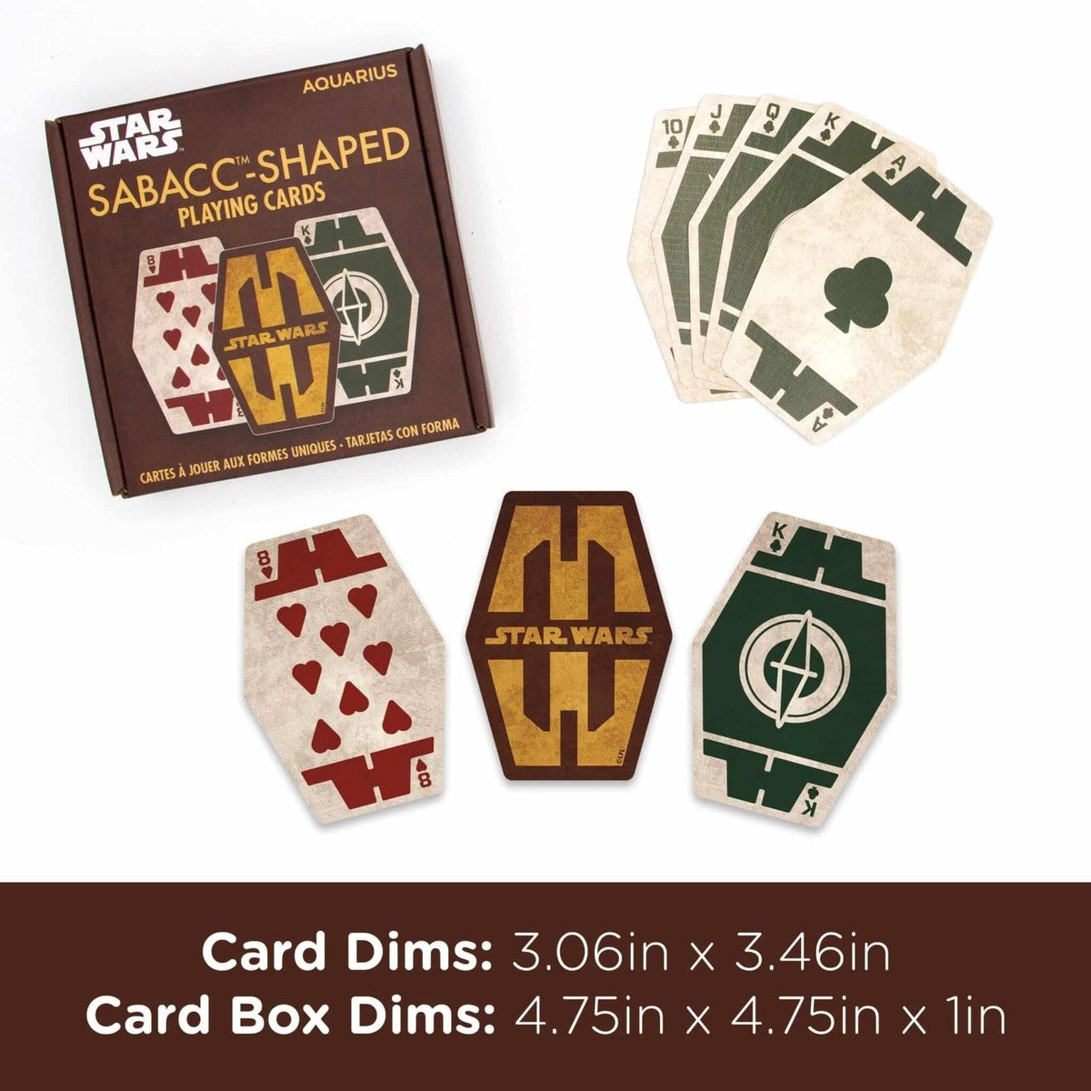 Star Wars Sabacc Shaped Playing Cards 2 - Game On