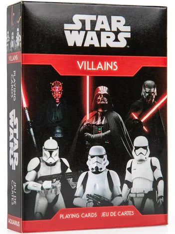 Star Wars Villains Playing Card - Classic - Game On