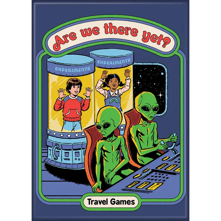 Steven Rhodes Are We There Yet Magnet - Game On