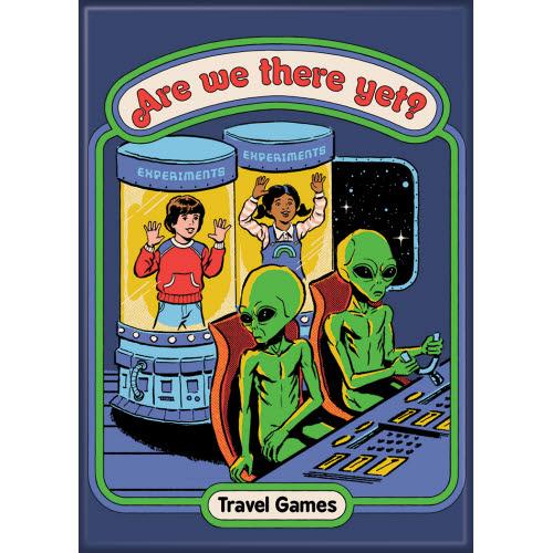 Steven Rhodes Are We There Yet Magnet - Game On