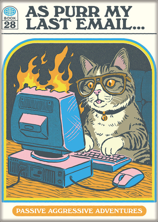 Steven Rhodes as Purr My Last Email Magnet - Game On
