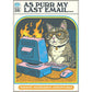 Steven Rhodes As Purr My Last Email Magnet - Game On