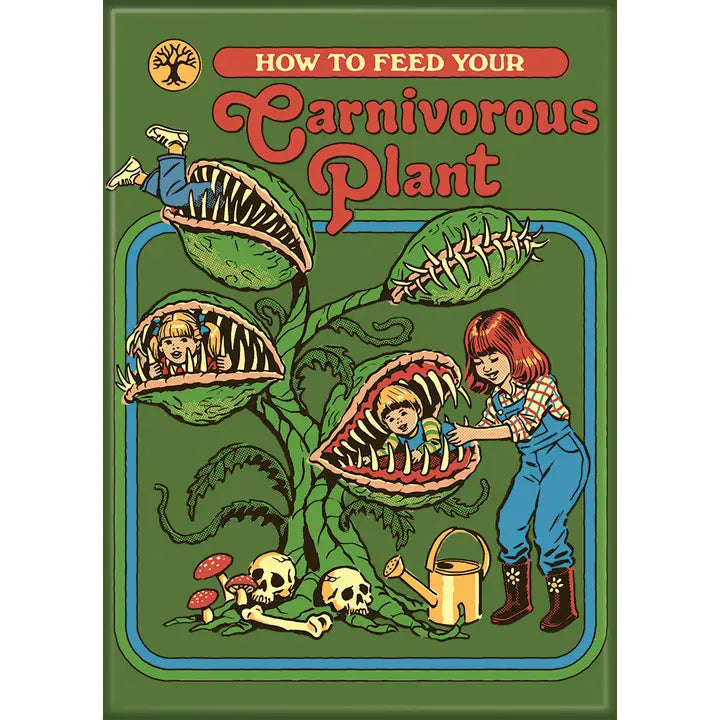 Steven Rhodes Carnivorous Plants Magnet - Game On