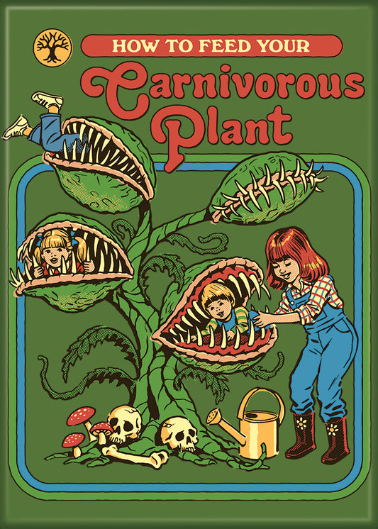 Steven Rhodes Carnivorous Plants Magnet - Game On