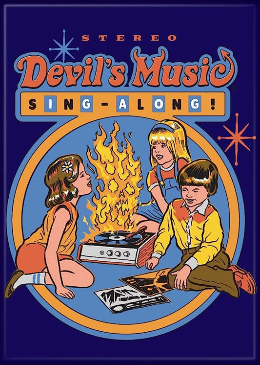 Steven Rhodes Devils Music Magnet - Game On