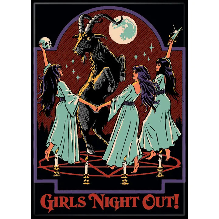 Steven Rhodes Girls Night Out Magnet - Game On