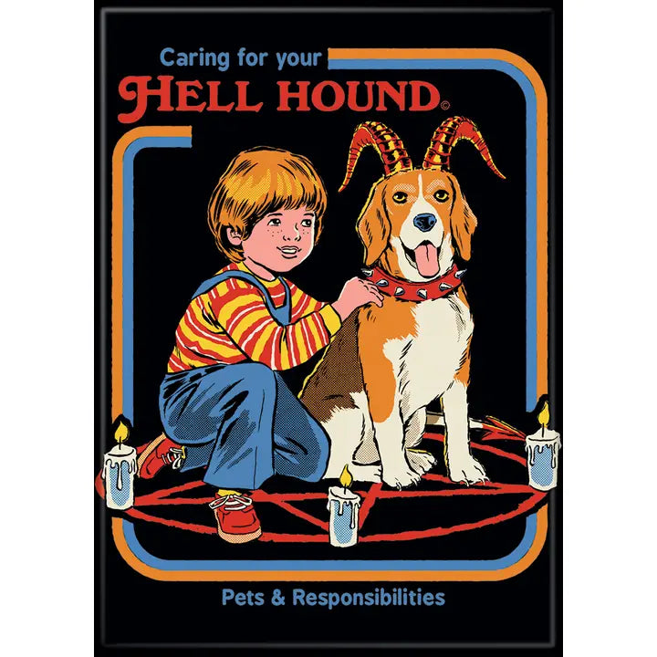 Steven Rhodes Hell Hound Magnet - Game On
