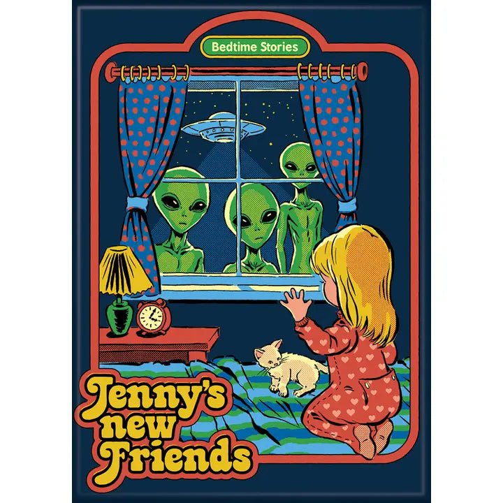Steven Rhodes Jenny's New Friends Magnet - Game On