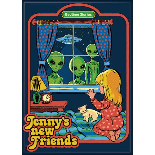 Steven Rhodes Jenny's New Friends Magnet - Game On