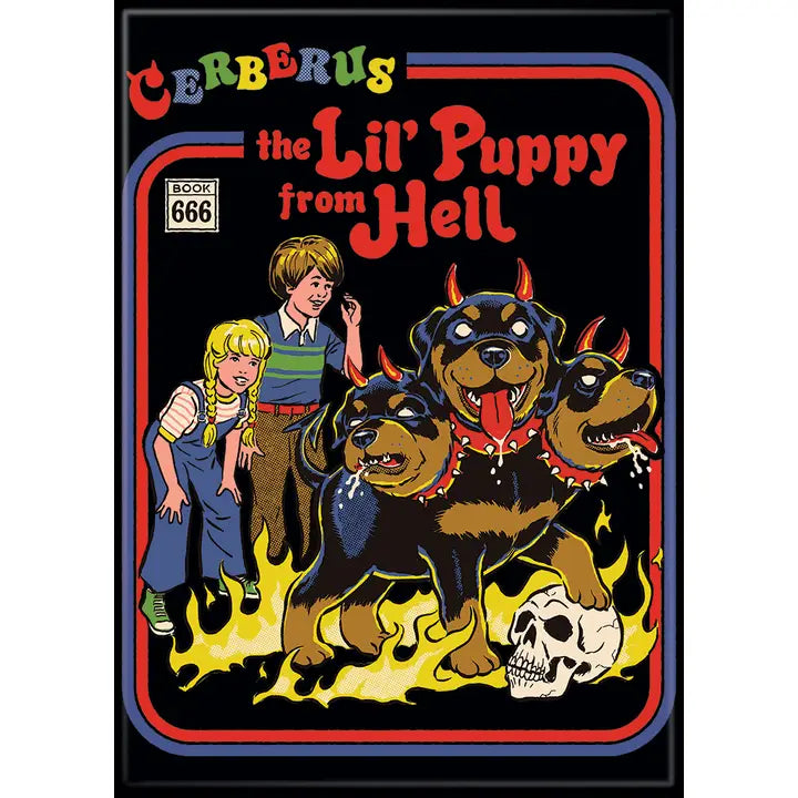 Steven Rhodes Lil Puppy Hell Magnet - Game On