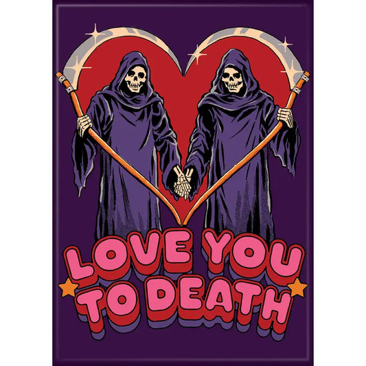 Steven Rhodes Love You to Death Magnet - Game On