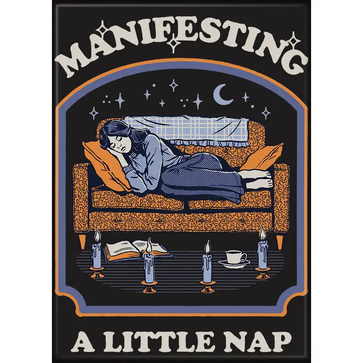 Steven Rhodes Manifesting a Little Nap Magnet - Game On