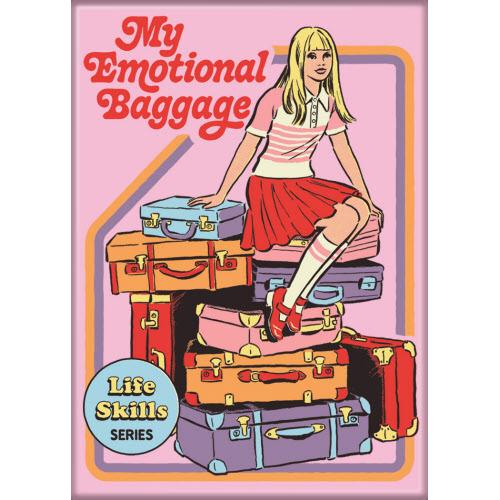 Steven Rhodes My Emotional Baggage Magnet - Game On