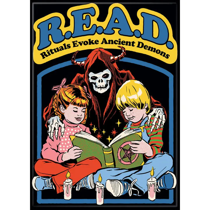 Steven Rhodes READ Magnet - Game On