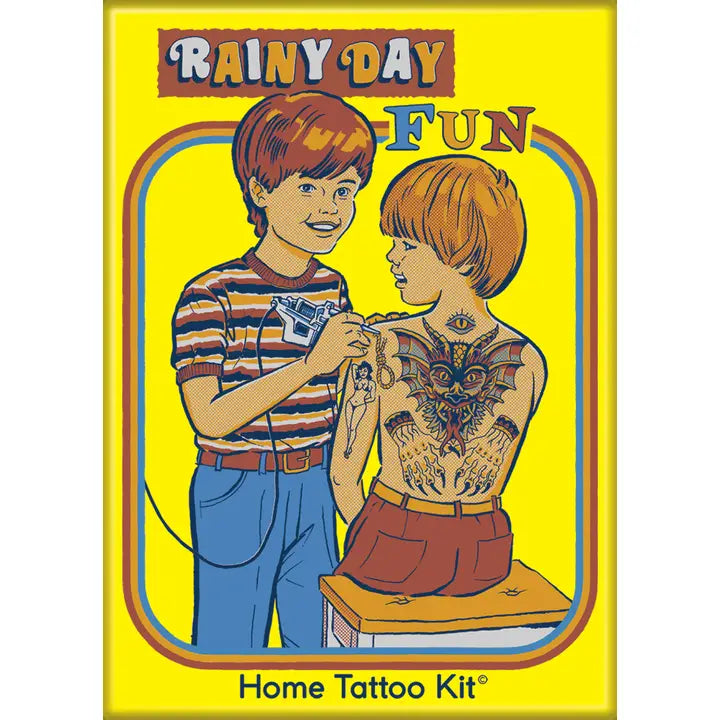 Steven Rhodes Rainy Day Fun Magnet - Game On