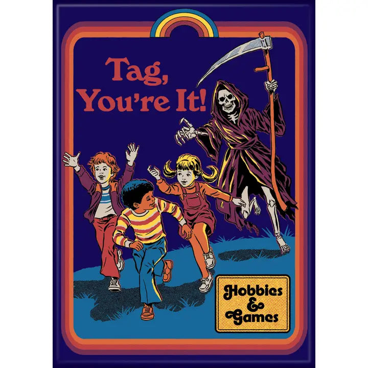 Steven Rhodes Tag You're It Magnet - Game On