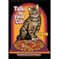 Steven Rhodes Talk To Your Cat Magnet - Game On