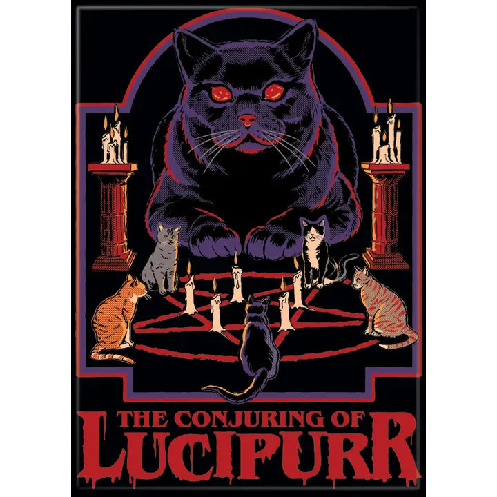 Steven Rhodes The Conjuring of Lucipurr Magnet - Game On