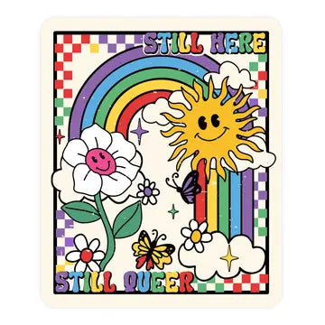 Still Queer Pride Sticker - Game On