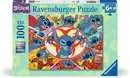 Stitch 100 pc Puzzle - Game On