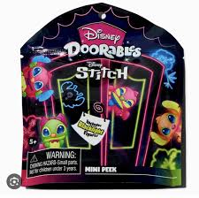 Stitch Doorables Blacklight - Game On