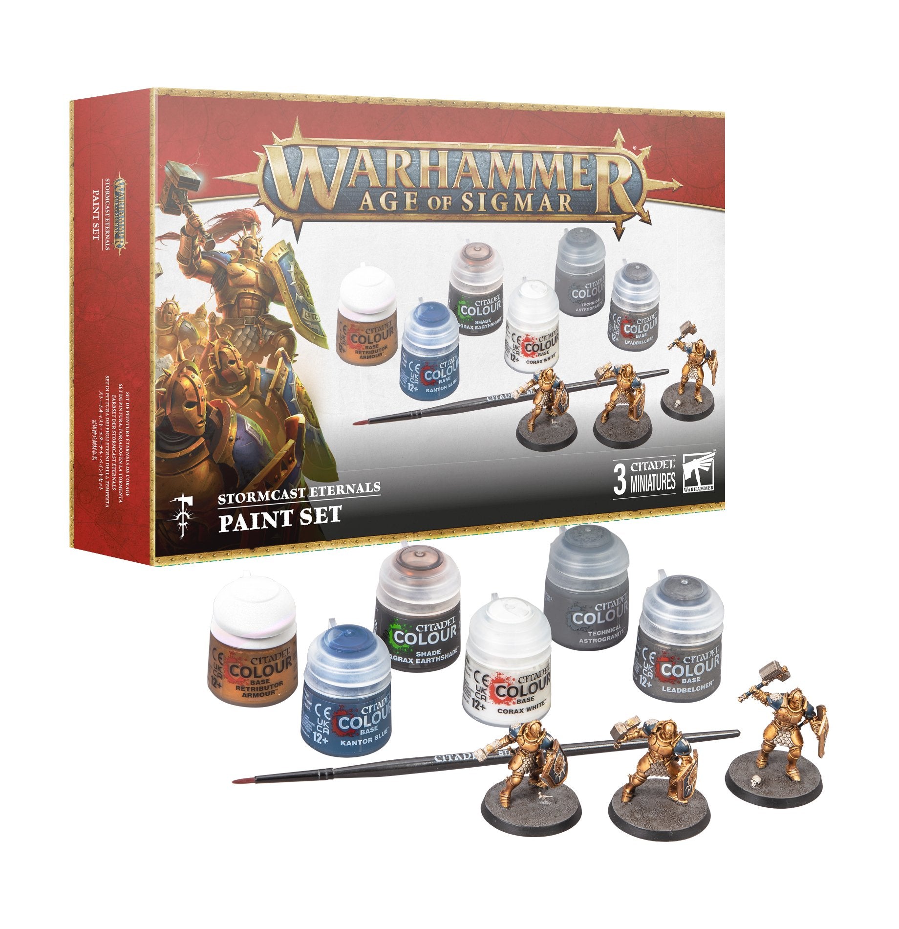 Stormcast + Paint Set - Age of Sigmar - Game On