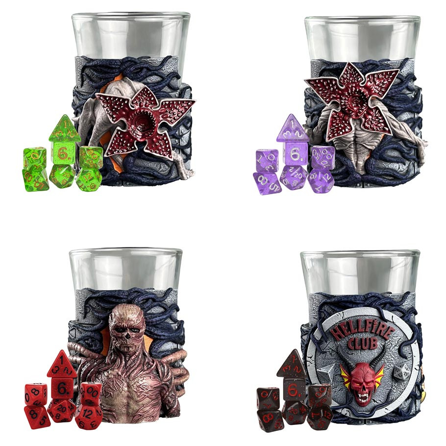 Stranger Things Dice Cup & Mini Dice Set - Game On