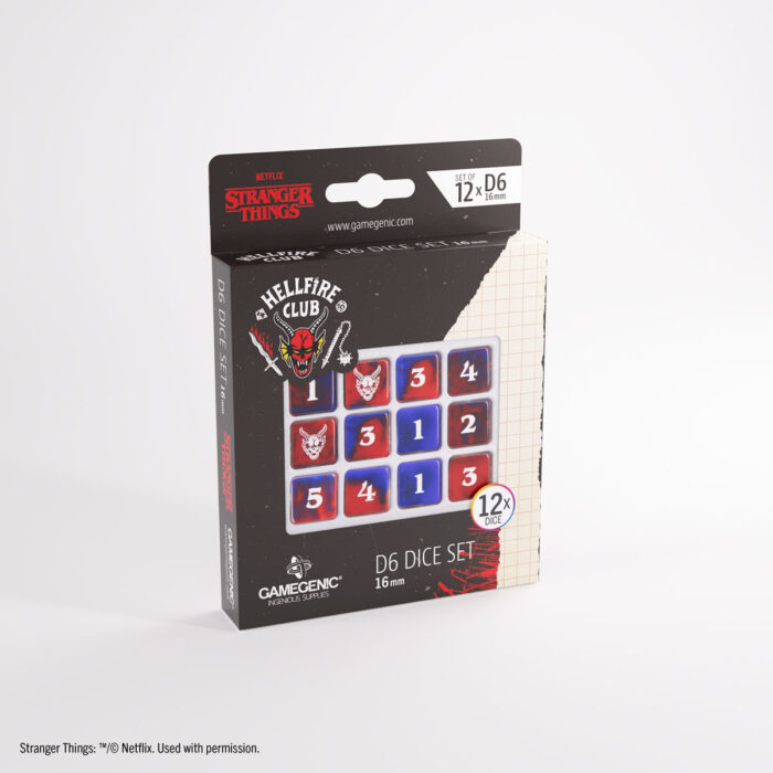 Stranger Things Hellfire Club D6 Set - Game On