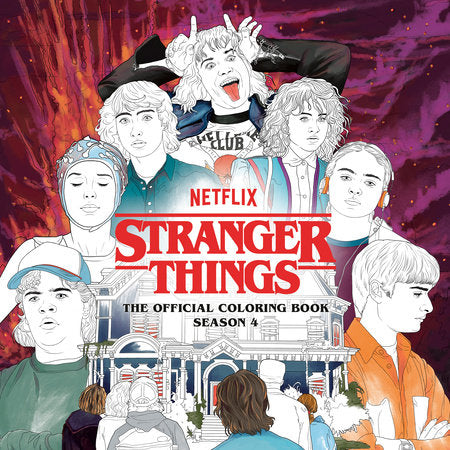 Stranger Things - Season 4 - Coloring Book - Game On