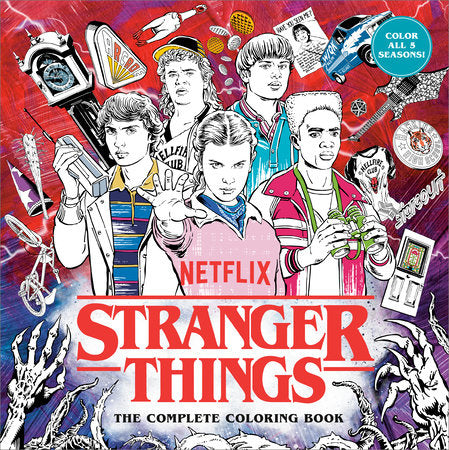 Stranger Things: The Complete Coloring Book (Color All Five Seasons!) - Game On