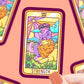 Strength Cat Major Arcana Tarot Card - Vinyl Sticker - Game On