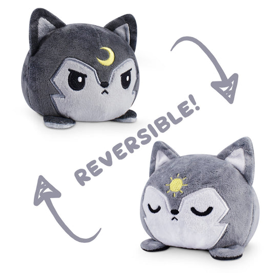Sun/Moon Wolf - Reversible Plushie - Game On
