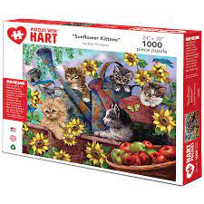 Sunflower Kittens 1000pc - Game On