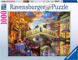 Sunset over Rialto 1000 Piece - Game On