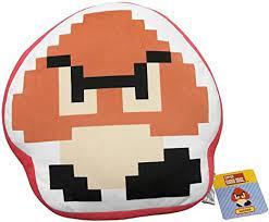 Super Mario Goomba 8bit Pillow - Game On