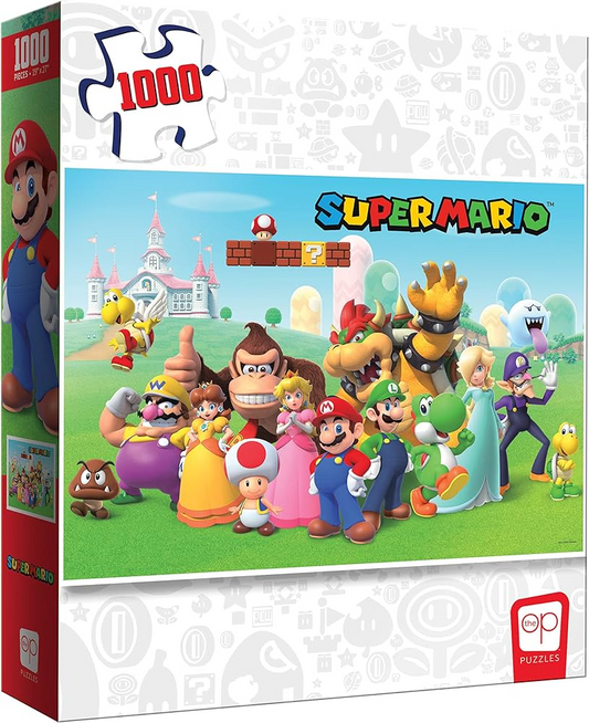 Super Mario Mushroom Kingdom 1000pc - Game On