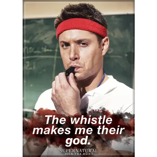 Supernatural Dean Gym Coach Magnet - Game On