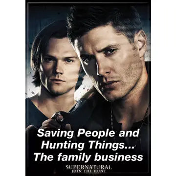 Supernatural The Family Business Magnet - Game On