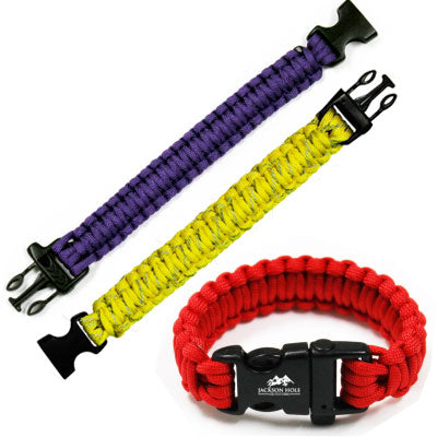 Survival Bracelet W/ Whistle - Game On