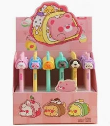 Swiss Roll Animals Retractable Gel Pen - Game On