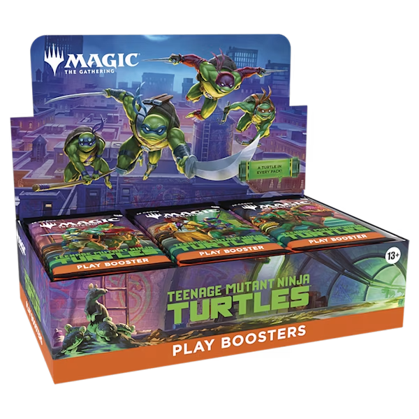 TMNT Play Booster Display - Game On