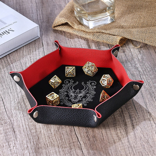 Table Armor Dice Tray - Dragon Skull - Game On