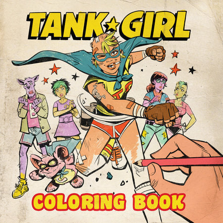 Tank Girl Coloring Book - Game On