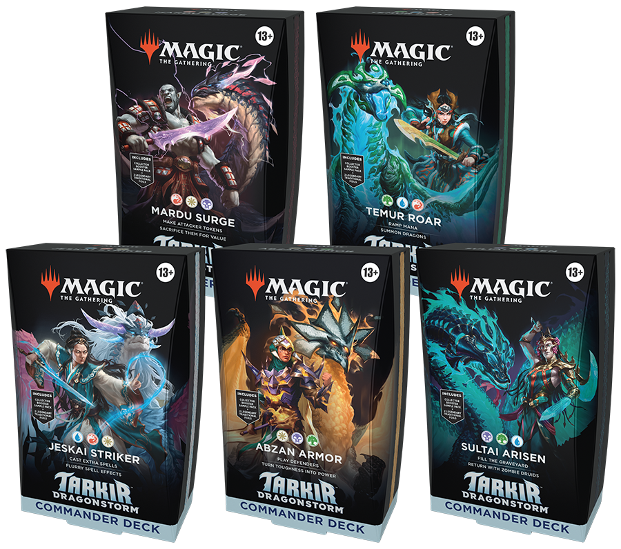 Tarkir Dragonstorm Commander Deck Display - Game On