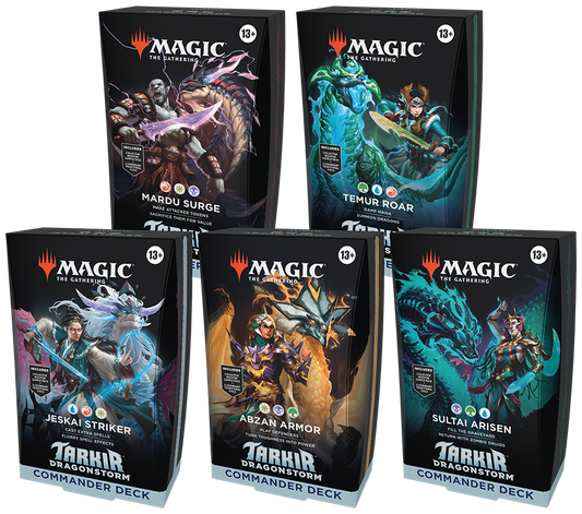 Tarkir Dragonstorm Commander Deck Display - Game On