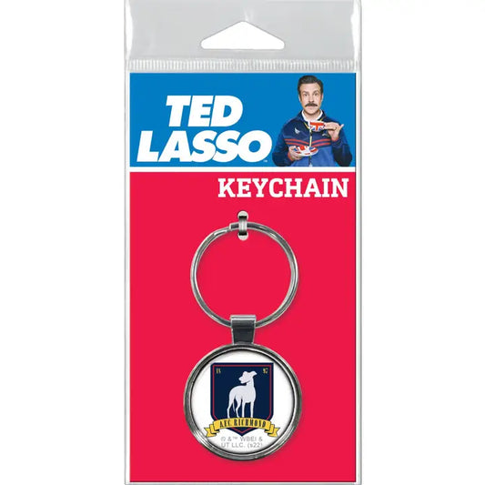 Ted Lasso AFC Richmond Crest Keychain - Game On
