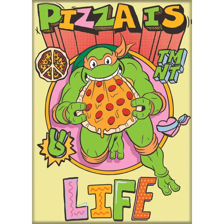 Teenage Mutant Ninja Turtles Mikey Pizza is Life M - Game On