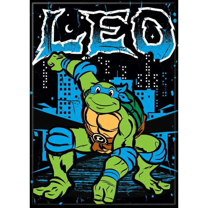 Teenage Mutant Ninja Turtles Leo City Magnet - Game On