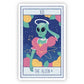 The Alien" Funny Tarot Card Sticker - Game On