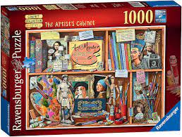 The Artist's Desk 1000 pc Puzzle - Game On